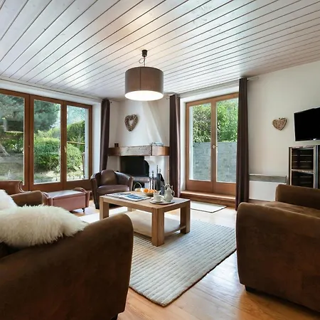 公寓 Chez Roberto Chamonix 3Br Duplex With Sauna & Garden - Happy Rentals *